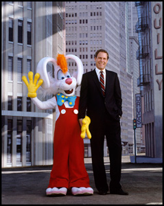 Michael Eisner with Roger Rabbit