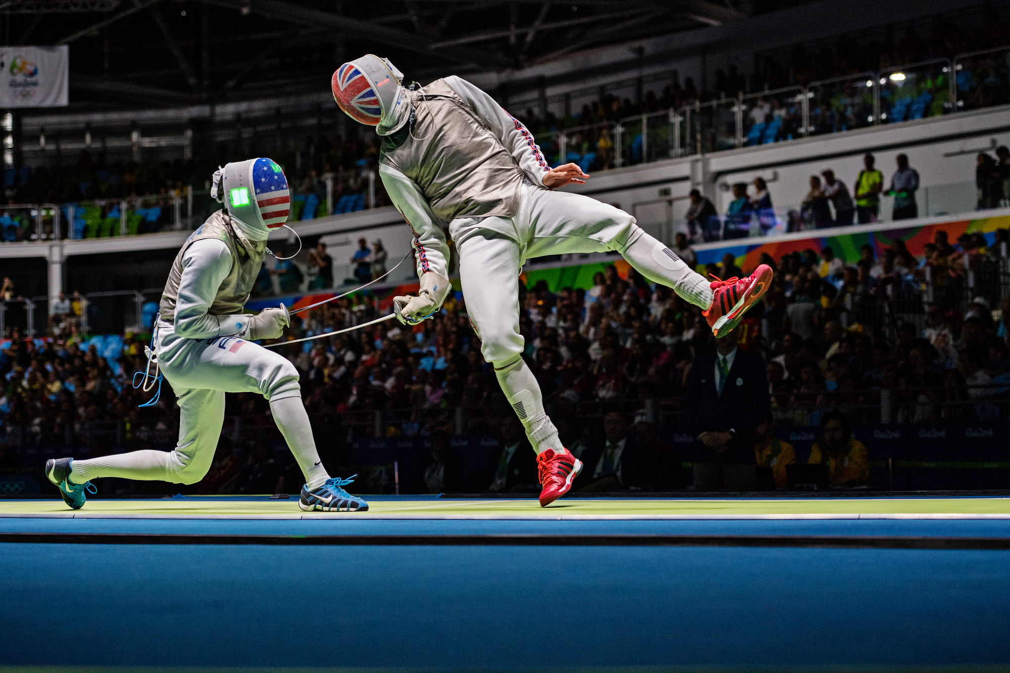 Rio 2016 Summer Olympic Games - Day 2 Fencing - Men's Foil Individual Carioca Arena 3/Rio de Janeiro Brazil 08/07/2016 SI-104 TK1 Credit: Joe McNally